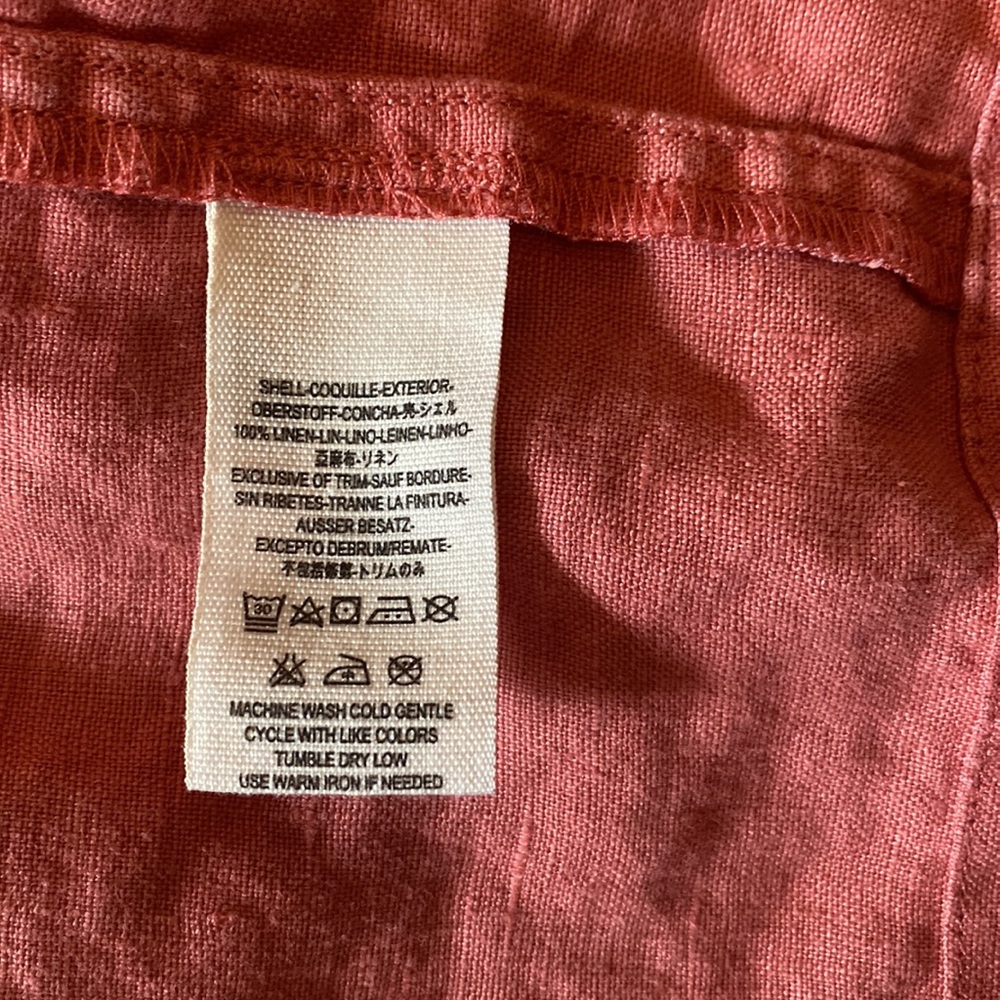 Free People Klara Wrap Midi Linen Dress - Picture 12 of 12